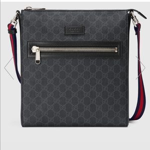 COPY - GG Gucci Black Messenger Bag
